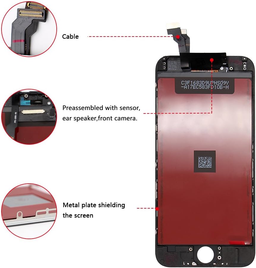 Ensemble numériseur d'écran LCD pour iPhone 6 Ensemble numériseur d'écran LCD pour iPhone 6